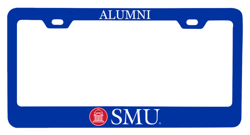 NCAA Southern Methodist University Alumni License Plate Frame - Colorful Heavy Gauge Metal, Officially Licensed