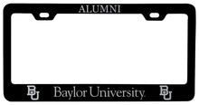 Load image into Gallery viewer, Baylor Bears Alumni Engraved Metal License Plate Frame Black Officially Licensed
