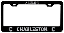 Load image into Gallery viewer, College of Charleston Alumni Engraved Metal License Plate Frame Officially Licensed
