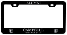 Load image into Gallery viewer, Campbell University Fighting Camels Alumni Engraved Metal License Plate Frame Officially Licensed
