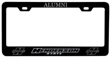 Load image into Gallery viewer, Henderson State Reddies Alumni Engraved Metal License Plate Frame Black Officially Licensed
