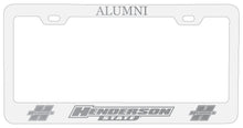 Load image into Gallery viewer, Henderson State Reddies Alumni Engraved Metal License Plate Frame Officially Licensed
