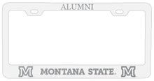 Load image into Gallery viewer, Montana State Bobcats Alumni Engraved Metal License Plate Frame Officially Licensed
