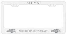 Load image into Gallery viewer, North Dakota State Bison Alumni Engraved Metal License Plate Frame Officially Licensed
