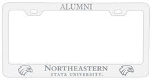 Load image into Gallery viewer, Northeastern State University Riverhawks Alumni Engraved Metal License Plate Frame Officially Licensed
