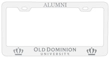 Load image into Gallery viewer, Old Dominion Monarchs Alumni Engraved Metal License Plate Frame Officially Licensed
