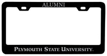 Load image into Gallery viewer, Plymouth State University Alumni Engraved Metal License Plate Frame Black Officially Licensed
