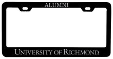 Load image into Gallery viewer, Richmond Spiders Alumni Engraved Metal License Plate Frame Black Officially Licensed
