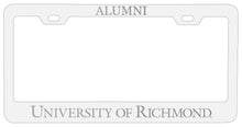 Load image into Gallery viewer, Richmond Spiders Alumni Engraved Metal License Plate Frame Officially Licensed
