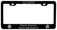 Load image into Gallery viewer, South Dakota State Jackrabbits Alumni Engraved Metal License Plate Frame Officially Licensed
