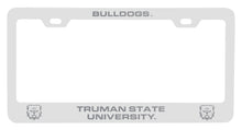 Load image into Gallery viewer, Truman State University Engraved Metal License Plate Frame Officially Licensed Collegiate Product
