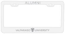 Load image into Gallery viewer, Valparaiso University Alumni Engraved Metal License Plate Frame Officially Licensed
