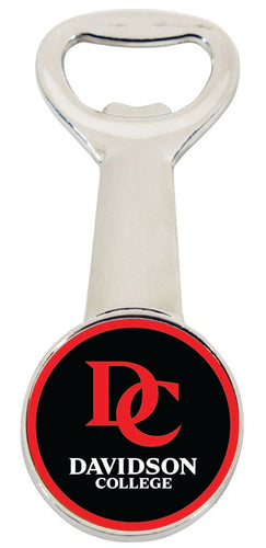 Davidson College Magnetic Bottle Opener Officially Licensed Collegiate Product 4-Pack