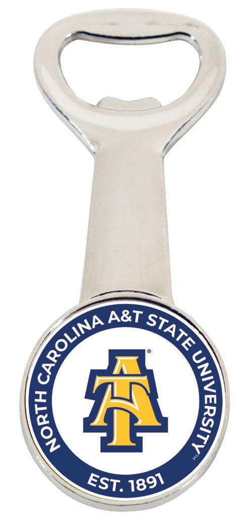 North Carolina A&T State Aggies Magnetic Bottle Opener Officially Licensed Collegiate Product 4-Pack