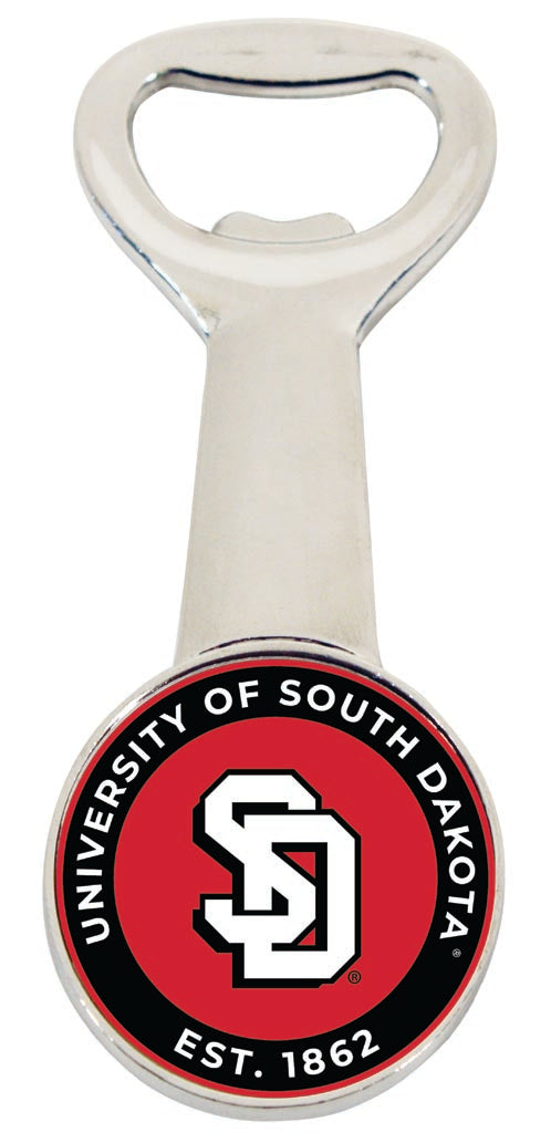 South Dakota Coyotes Magnetic Bottle Opener Officially Licensed Collegiate Product 4-Pack