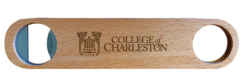 College of Charleston Engraved Wooden Bottle Opener Officially Licensed Collegiate Product Single