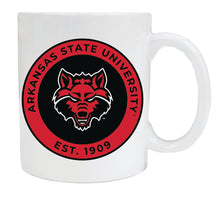 Load image into Gallery viewer, Arkansas State 12 oz Ceramic Coffee Mug Circle Design Officially Licensed Collegiate Product
