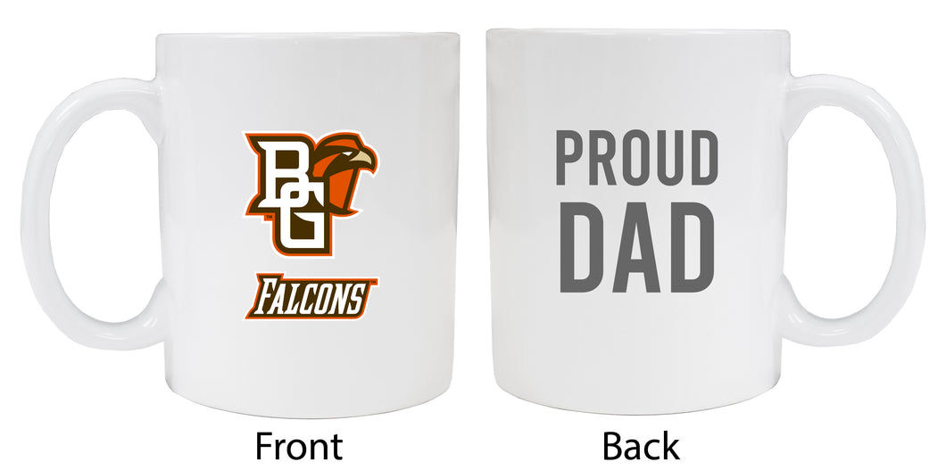 Bowling Green Falcons Proud Dad Ceramic Coffee Mug - White (2 Pack)