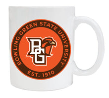 Load image into Gallery viewer, Bowling Green Falcons 12 oz White Ceramic Coffee Mug Circle Design Officially Licensed Collegiate Product 
