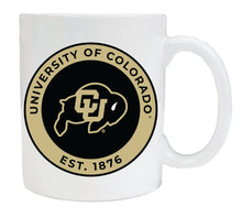 Load image into Gallery viewer, Colorado Buffaloes 12 oz Ceramic Coffee Mug Circle Design Officially Licensed Collegiate Product
