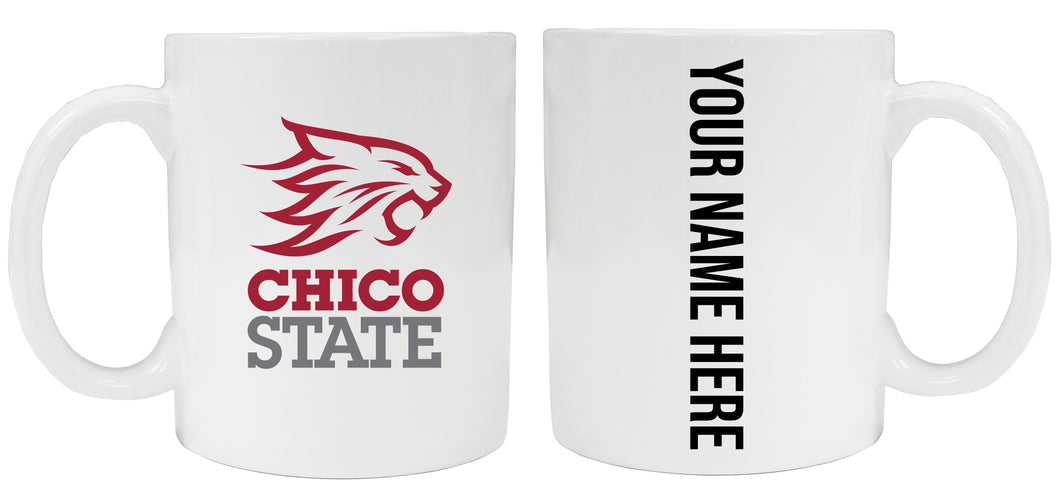 California State University Chico Customizable 12 oz Black Ceramic Coffee Mug Officially Licensed