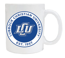 Load image into Gallery viewer, Lubbock Christian University Chaparral 12 oz Ceramic Coffee Mug Circle Design Officially Licensed Collegiate Product
