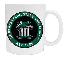 Load image into Gallery viewer, Northeastern State University Riverhawks 12 oz Ceramic Coffee Mug Circle Design Officially Licensed Collegiate Product
