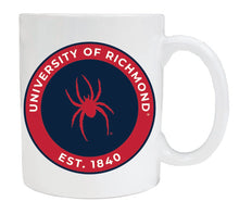 Load image into Gallery viewer, Richmond Spiders 12 oz White Ceramic Coffee Mug Circle Design Officially Licensed Collegiate Product Single
