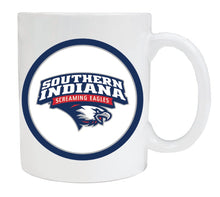 Load image into Gallery viewer, University of Southern Indiana 12 oz Ceramic Coffee Mug Circle Design Officially Licensed Collegiate Product
