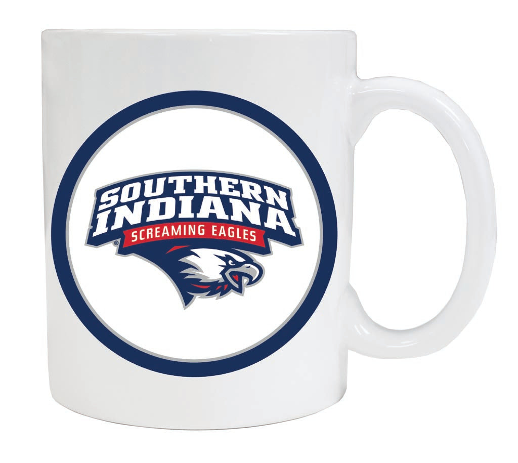 University of Southern Indiana 12 oz Ceramic Coffee Mug Circle Design Officially Licensed Collegiate Product