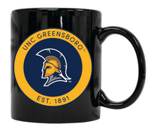 Load image into Gallery viewer, North Carolina Greensboro Spartans 12 oz Ceramic Coffee Mug Circle Design Officially Licensed Collegiate Product
