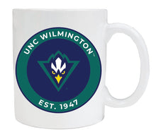 Load image into Gallery viewer, North Carolina Wilmington Seahawks 12 oz Ceramic Coffee Mug Circle Design Officially Licensed Collegiate Product
