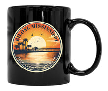 Load image into Gallery viewer, Biloxi Mississippi Design A Souvenir 12 oz Ceramic Coffee Mug Black Single
