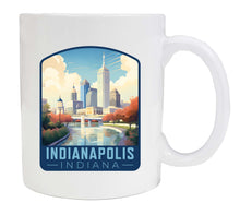 Load image into Gallery viewer, Indianapolis Indiana Design A Souvenir 12 oz Ceramic Coffee Mug
