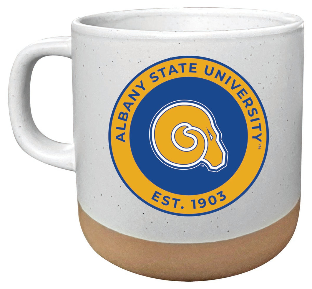 Albany State University 14oz Mug with Clay Bottom Officially Licensed Collegiate Product Single