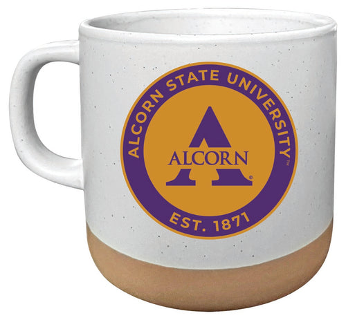 Alcorn State Braves 14oz Mug with Clay Bottom Officially Licensed Collegiate Product Single