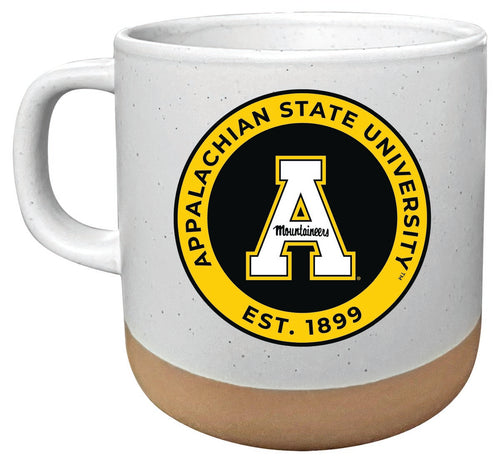 Appalachian State 14 oz Mug with Clay Bottom Officially Licensed