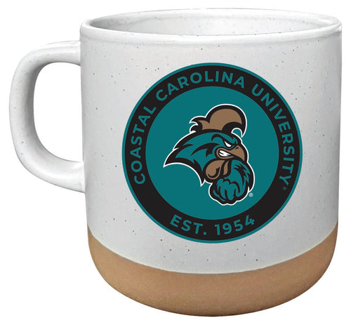 Coastal Carolina University 14 oz Mug with Clay Bottom Officially Licensed