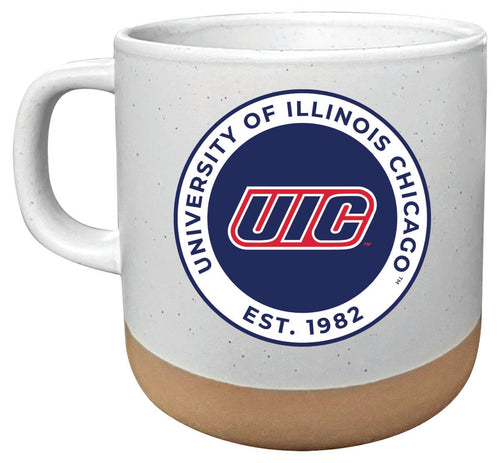 University of Illinois at Chicago 14oz Mug with Clay Bottom Officially Licensed Collegiate Product Single