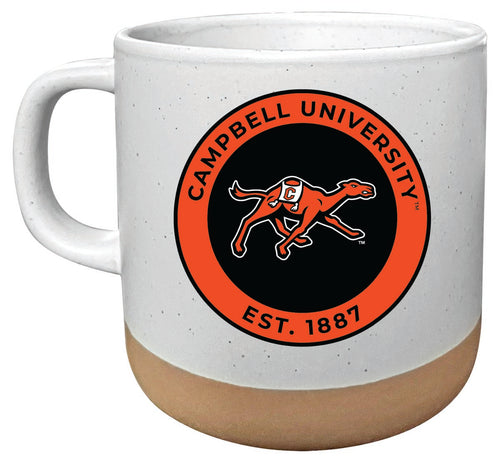 Campbell University Fighting Camels 14 oz Mug with Clay Bottom Officially Licensed