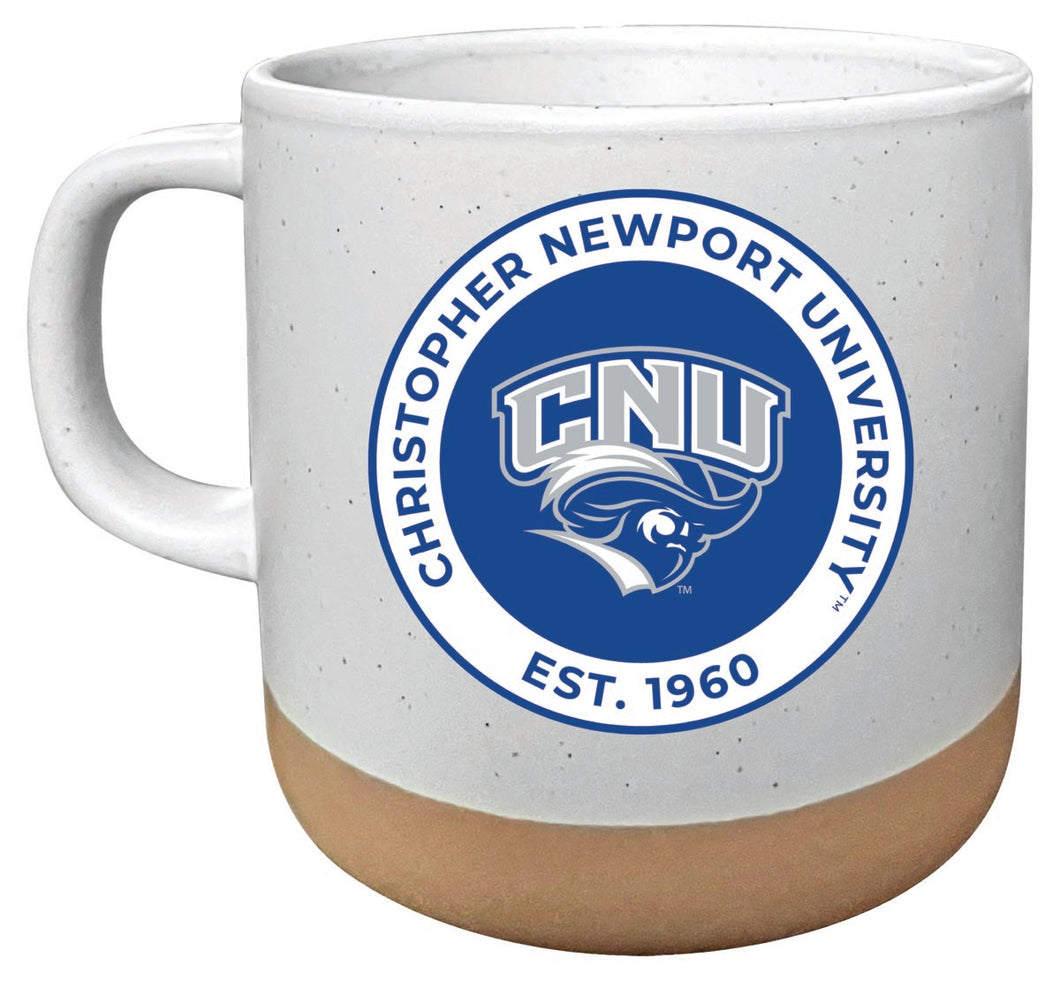 Christopher Newport Captains 14 oz Mug with Clay Bottom Officially Licensed