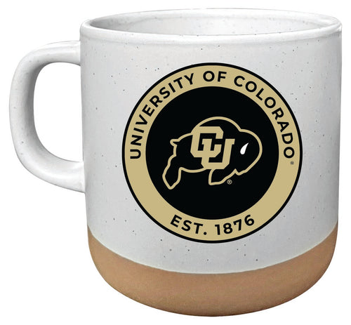 Colorado Buffaloes 14 oz Mug with Clay Bottom Officially Licensed