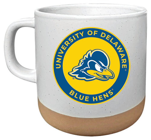 Delaware Blue Hens 14 oz Mug with Clay Bottom Officially Licensed