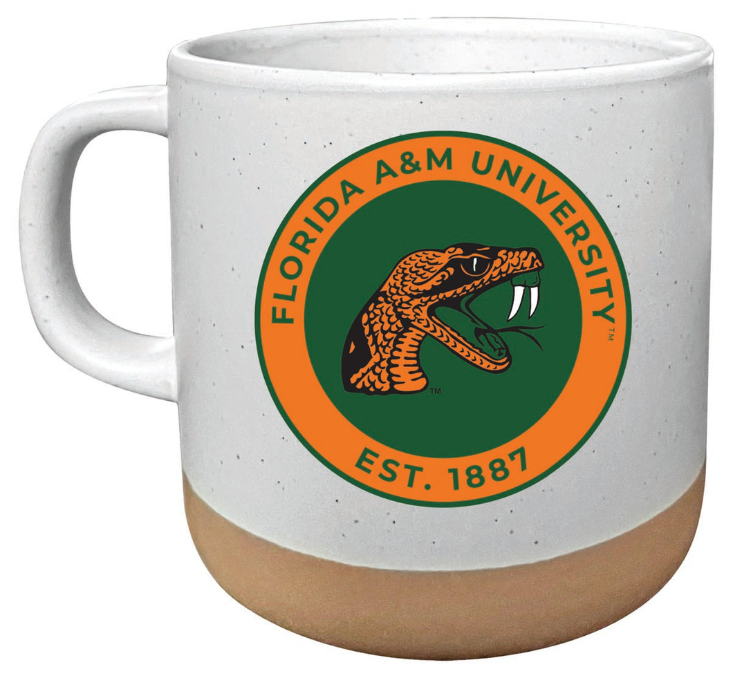 Florida A&M Rattlers 14 oz Mug with Clay Bottom Officially Licensed