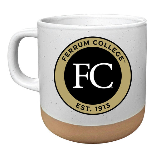 Ferrum College 14 oz Mug with Clay Bottom Officially Licensed