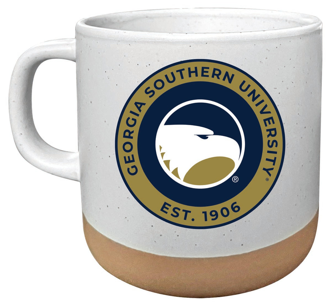 Georgia Southern Eagles 14 oz Mug with Clay Bottom Officially Licensed