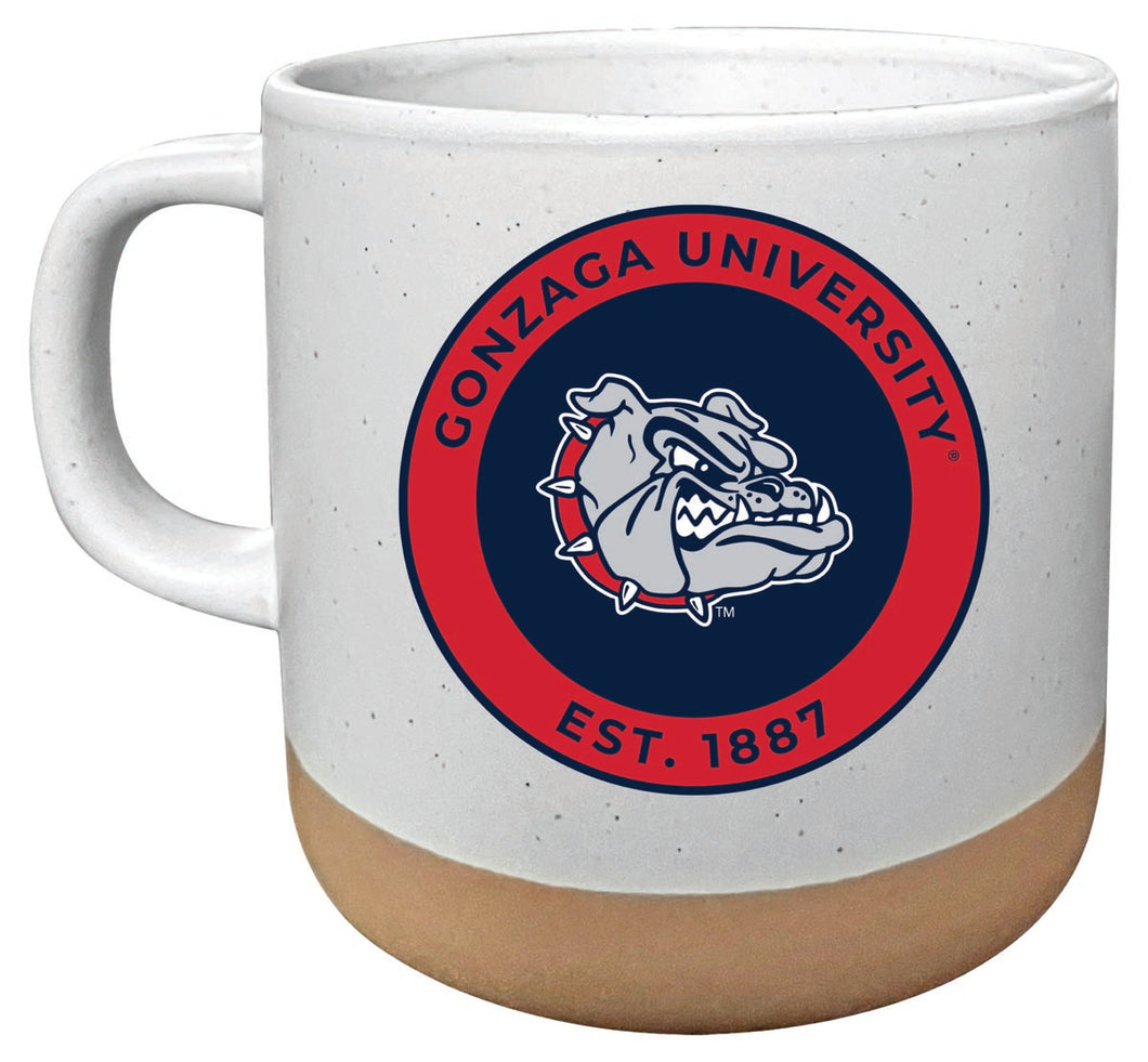 Gonzaga Bulldogs 14 oz Mug with Clay Bottom Officially Licensed