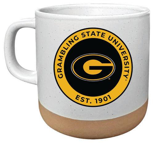 Grambling State Tigers 14oz Mug with Clay Bottom Officially Licensed Collegiate Product 4-Pack