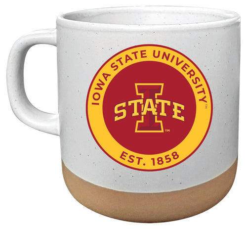 Iowa State Cyclones 14 oz Mug with Clay Bottom Officially Licensed