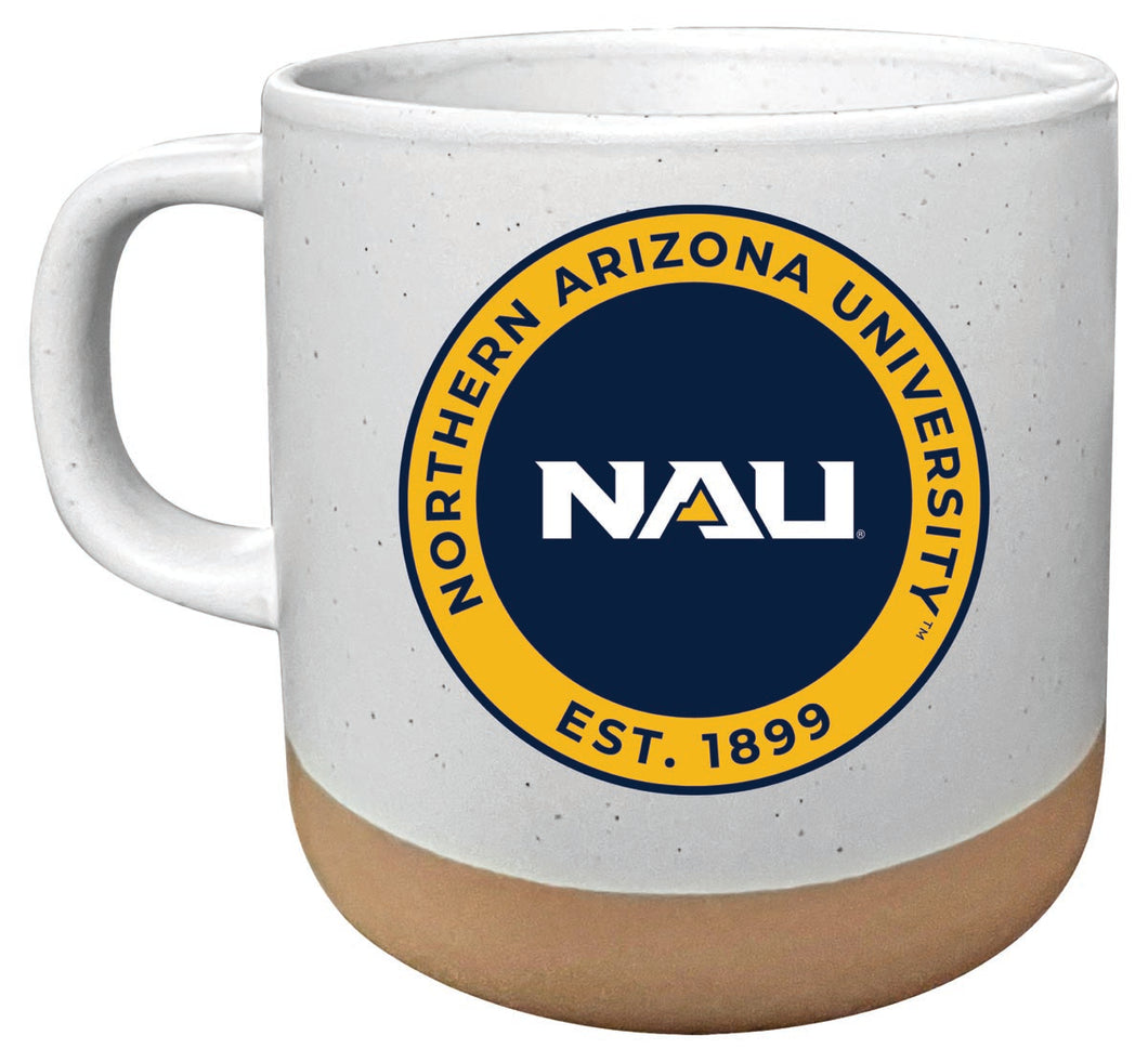 Northern Arizona University 14 oz Mug with Clay Bottom Officially Licensed